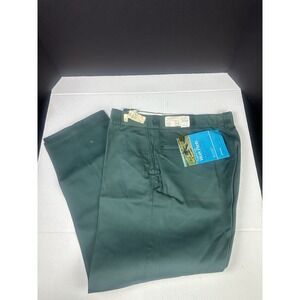 VINTAGE NEW BIG MAC JC PENNEYS WORK PANTS Rugged Twill Spruce Green 38x29 NOSWT